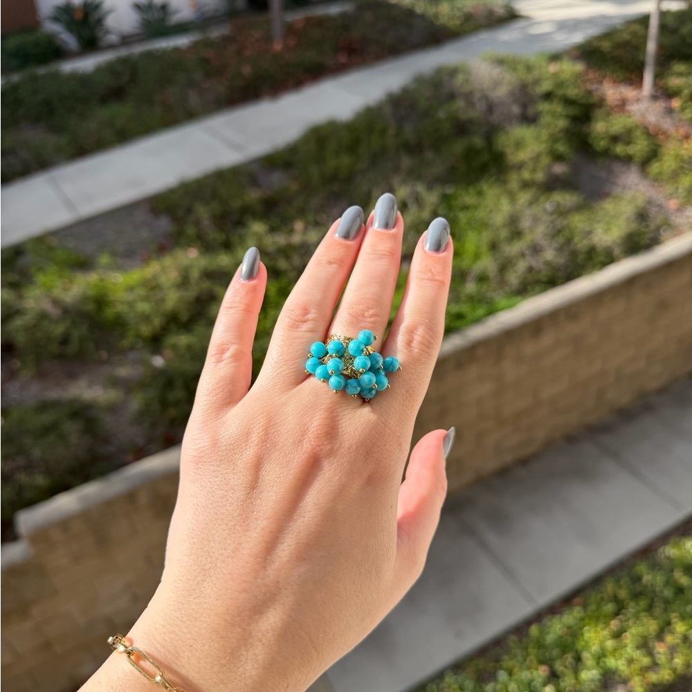 Cluster Cocktail Ring - Picture 4 of 5